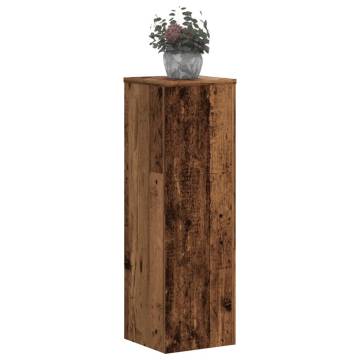 Plant Stand 2pcs Old Wood - Stylish & Durable