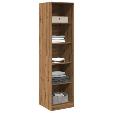 Artisian Oak Wardrobe | Stylish & Compact Design - HipoMarket