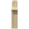 Wall Shelves 2 pcs Sonoma Oak - Stylish Storage Solution