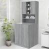 Washing Machine Cabinet Grey Sonoma 70.5x25.5x90 cm Colour grey sonoma Number of 1 