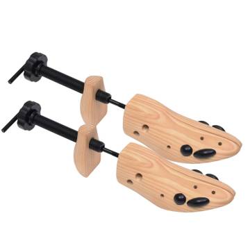 Shoe Trees Size 41-46 - Solid Pine Wood Shoe Stretchers