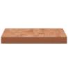 60x40 cm Solid Wood Beech Bathroom Countertop - Durable & Stylish