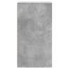 Corner Chest of Drawers Concrete Grey - Stylish Storage Solution