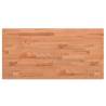 Durable Solid Wood Beech Bathroom Countertop | 80x40x1.5 cm