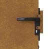 Garden Gate 85x200 cm Corten Steel - Durable & Elegant Entry