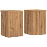 Plant Stands 2 pcs - Artisian Oak | Durable Engineered Wood