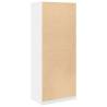 Stylish White Wardrobe 80x50x200 cm - Durable Engineered Wood