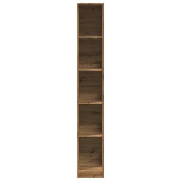 Artisian Oak Wardrobe - 30x50x200 cm Engineered Wood