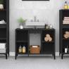 Elegant Black Sink Cabinet - 80x33x60 cm | HipoMarket