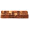 Solid Acacia Wood Chopping Board - 30x21 cm | Hipomarket