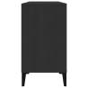 Elegant Black Sink Cabinet - 80x33x60 cm | HipoMarket