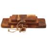 Chopping Board Set - 3pcs Solid Wood Acacia | Hipo Market