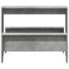 3 Piece Concrete Grey Dining Table & Bench Set - Hipomarket