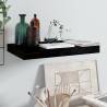 Floating Wall Shelf High Gloss Black 40x23x3.8 cm MDF Colour high gloss black Size 40 x 23 x 3.8 cm Quantity in Package 1 Number of Pieces 