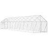 Aviary Silver 1.79x10x1.85 m Aluminium - Safe Bird Home