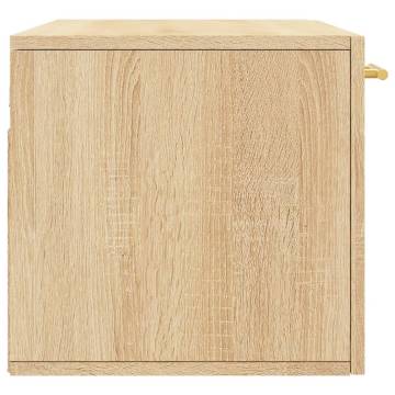 Wall Cabinet Sonoma Oak - Stylish Storage Solution | Hipomarket