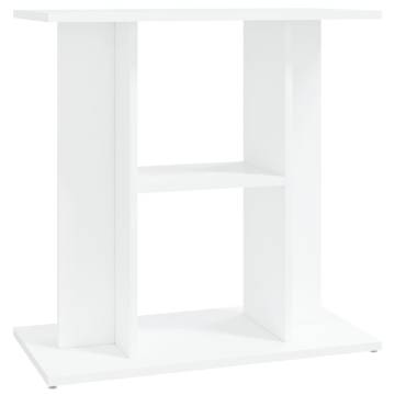 Aquarium Stand White 60x30x60 cm - Durable & Stylish Design