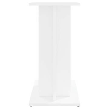 Aquarium Stand White 60x30x60 cm - Durable & Stylish Design