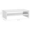 Monitor Stand High Gloss White - Stylish & Functional | Hipo Market