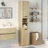  Bathroom Cabinet Sonoma Oak 32x34x188.5 cm Engineered Wood Colour sonoma oak Quantity in Package 1 Number of 