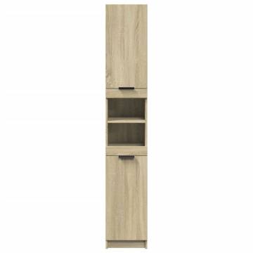 Bathroom Cabinet Sonoma Oak - Stylish Storage Solution