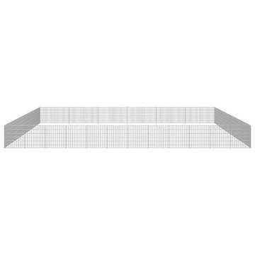 Free Range Animal Enclosure - 48-Panel Galvanised Iron | HipoMarket