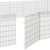 Free Range Animal Enclosure - 48-Panel Galvanised Iron | HipoMarket