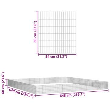 Free Range Animal Enclosure - 48-Panel Galvanised Iron | HipoMarket