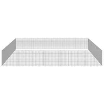 Free Range Animal Enclosure - 48 Panels | Galvanised Iron