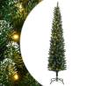  Artificial Slim Christmas Tree 300 LEDs 180 cm Size 180 cm Quantity in Package 1 Model with led Number of Branch Tips 