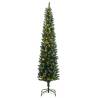 Artificial Slim Christmas Tree 240cm with 300 LEDs