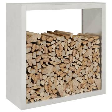 Firewood Rack 100x40x100 cm | Durable Stainless Steel Storage