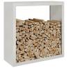 Firewood Rack 100x40x100 cm | Durable Stainless Steel Storage