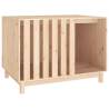 Stylish Dog House - Solid Pine Wood, 100x70x72 cm