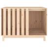 Stylish Dog House - Solid Pine Wood, 100x70x72 cm