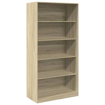 Stylish Sonoma Oak Wardrobe | 100x50x200 cm - Hipomarket