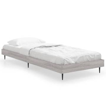 Grey Sonoma Bed Frame 75x190 cm - Small Single