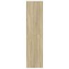 Stylish Sonoma Oak Wardrobe | 100x50x200 cm - Hipomarket