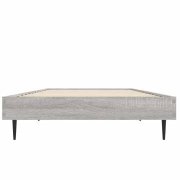 Grey Sonoma Bed Frame 75x190 cm - Small Single