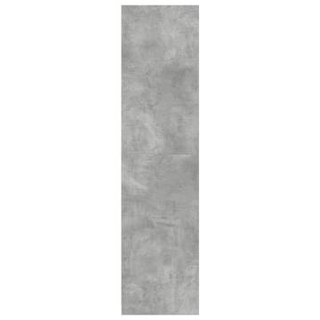 Stylish Concrete Grey Wardrobe - 80x50x200 cm | HipoMarket