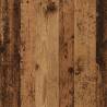 Wardrobe Old Wood 80x50x200 cm | Durable Engineered Wood