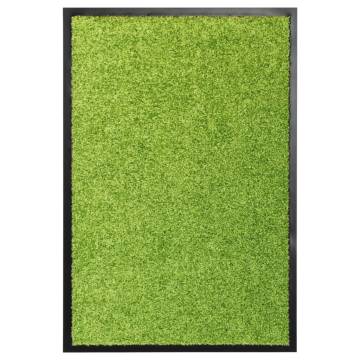 Washable Green Doormat 40x60 cm - Durable & Non-Slip