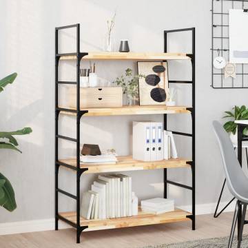 Floating Shelves 4 pcs | Solid Acacia Wood | Stylish Storage