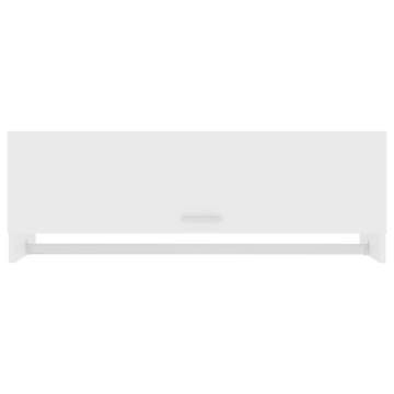 Compact White Wardrobe - 100x32.5x35 cm | HipoMarket