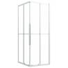 Shower Cabin Frosted ESG 80x70x180 cm - Stylish & Space-Saving