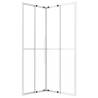 Shower Cabin Frosted ESG 80x70x180 cm - Stylish & Space-Saving