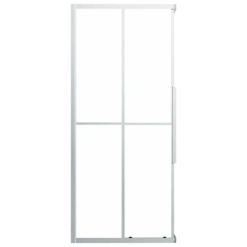 Shower Cabin Frosted ESG 80x70x180 cm - Stylish & Space-Saving