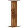 Plant Stands Set - Old Wood Design | 2 pcs 30x30x95 cm