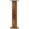 Plant Stands Set - Old Wood Design | 2 pcs 30x30x95 cm