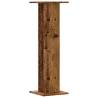 Plant Stands Set - Old Wood Design | 2 pcs 30x30x95 cm